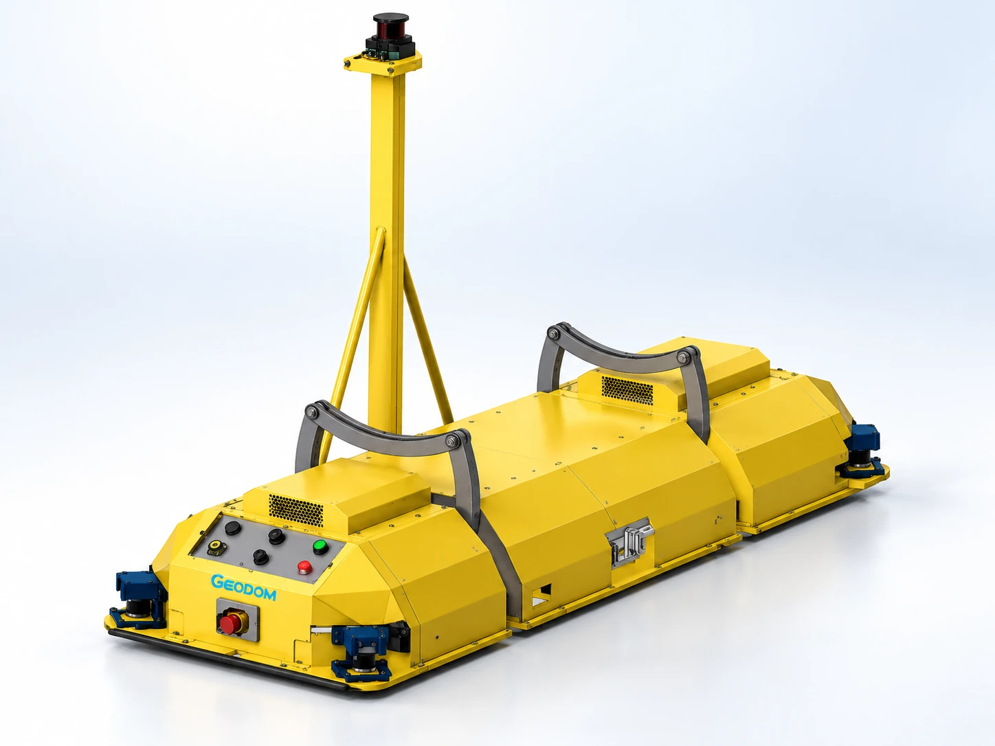 SLAM Fabric Roll Handling AGV